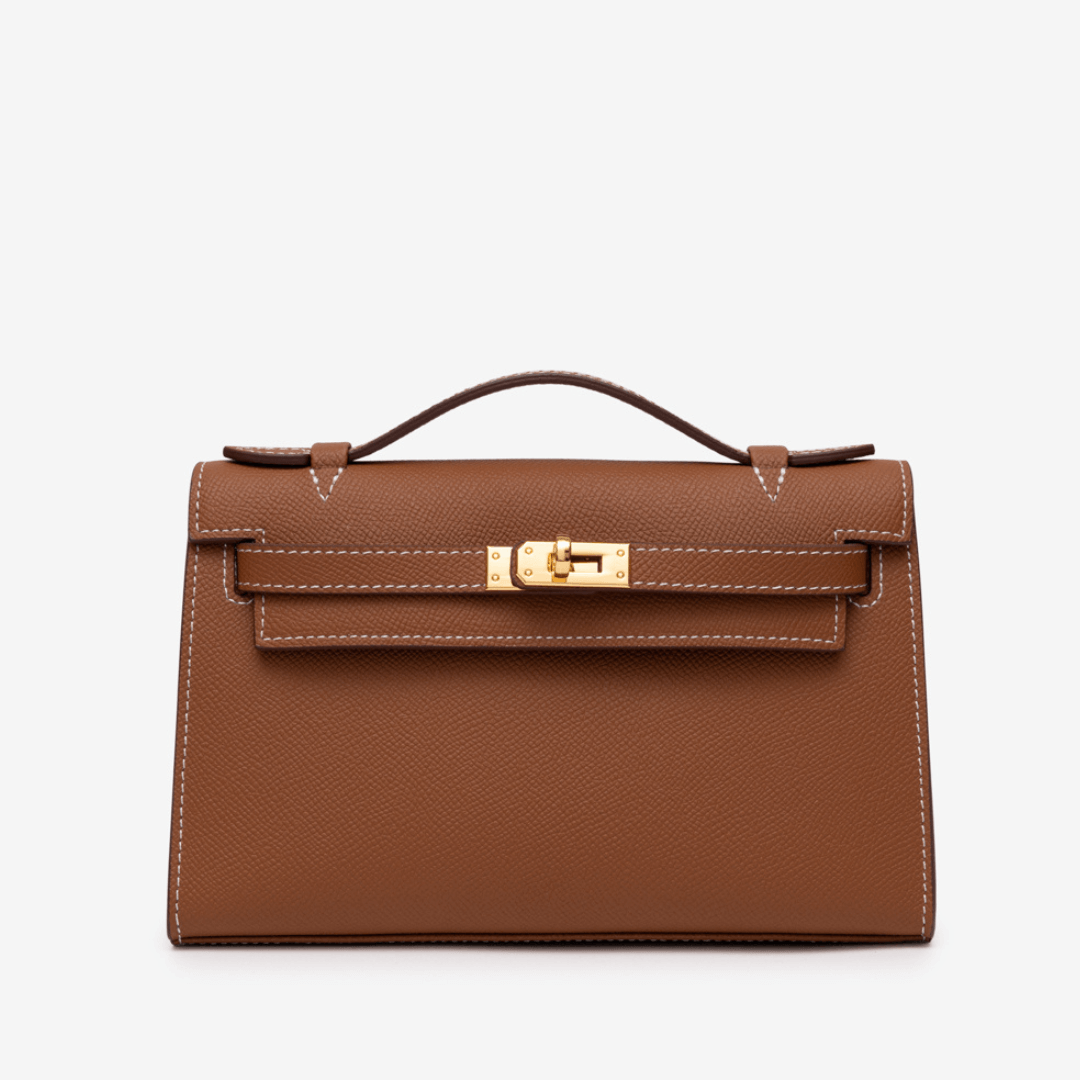 mini-handväska med topphandtag