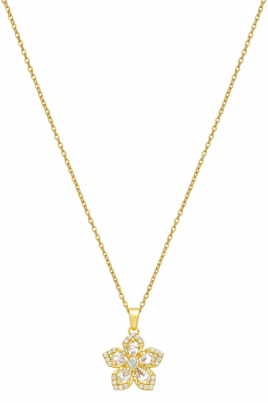 Blommigt Eleganshalsband