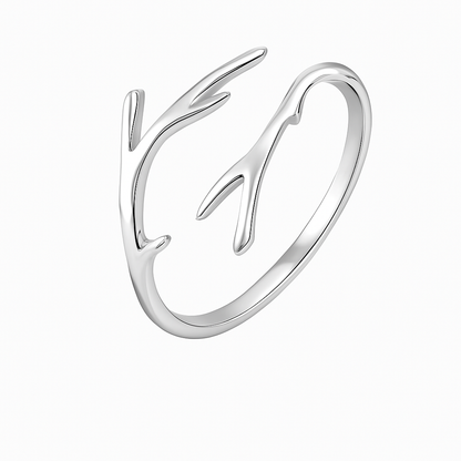 Minimalistisk grenkvistsring