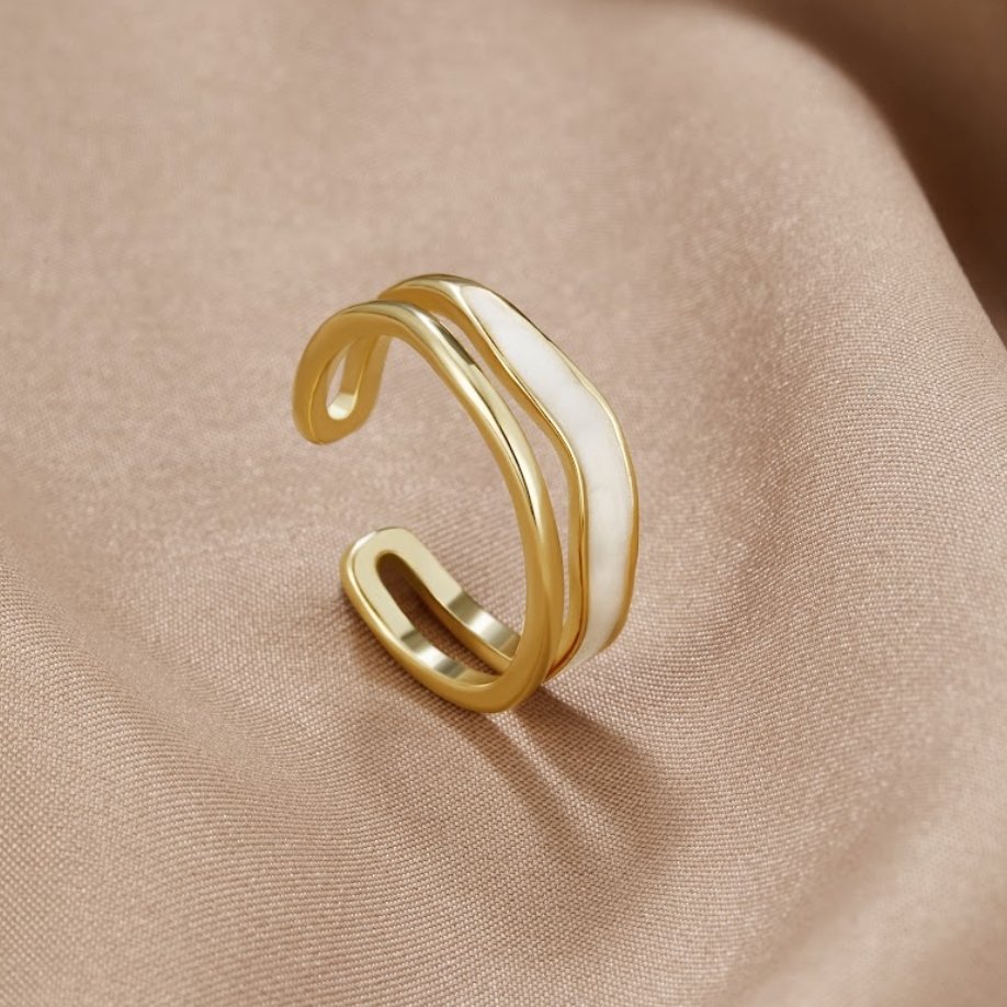 Wave Elegansring