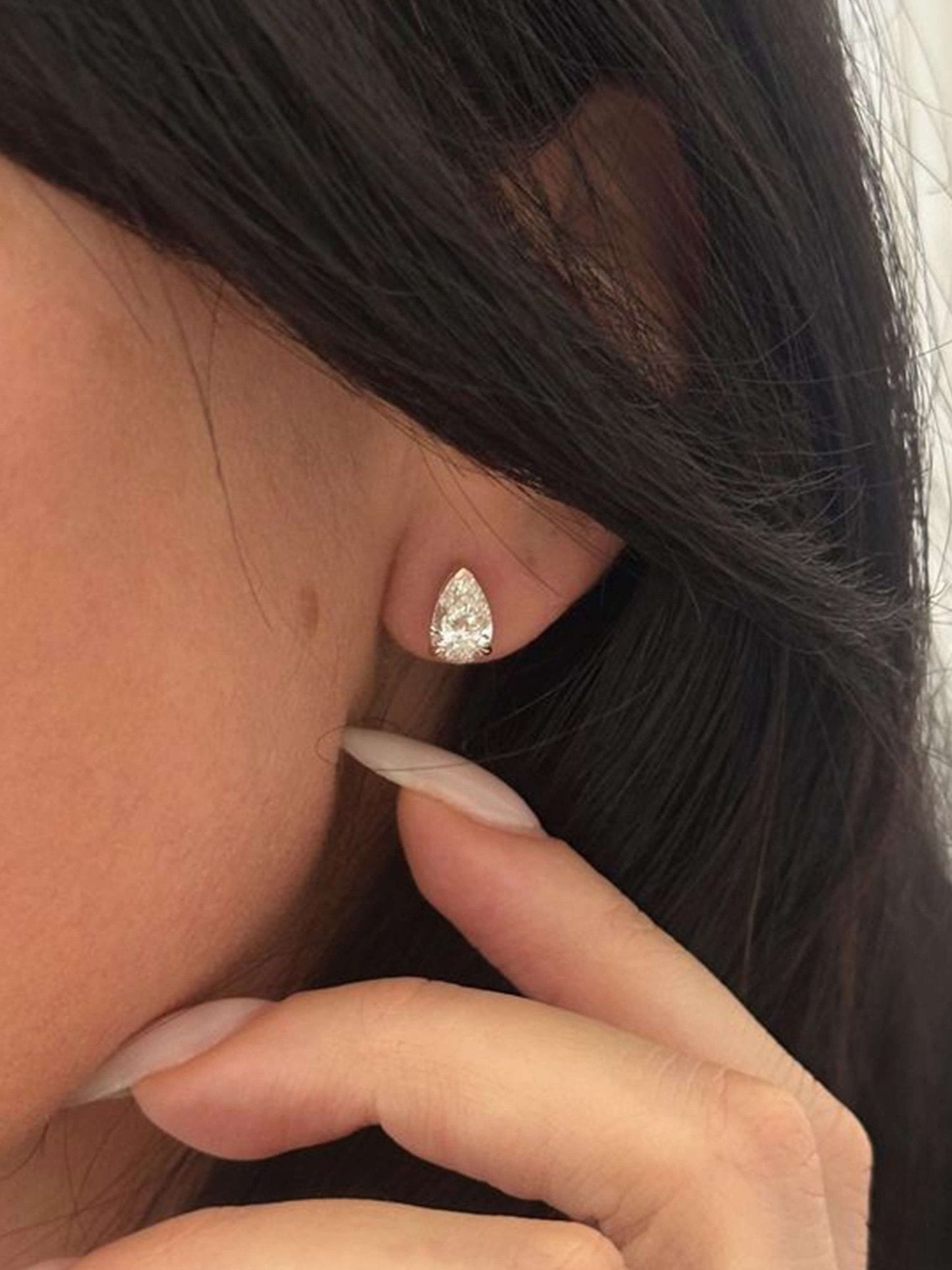 Pärformade Elegansörhängen